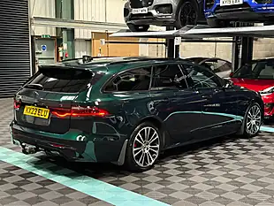 Used 2023 Jaguar Xf R-Dynamic Se Black Sportbrake British Racing Green - Interior and Exterior details 9
