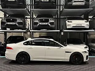 Used 2023 Jaguar Xf R-Dynamic Se Black White - Interior and Exterior details 10