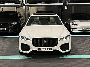 Used 2023 Jaguar Xf R-Dynamic Se Black White - Interior and Exterior details 4