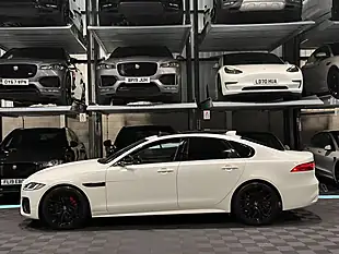 Used 2023 Jaguar Xf R-Dynamic Se Black White - Interior and Exterior details 6