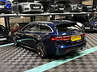 Used 2023 Jaguar Xf R-Dynamic Se Sportbrake Blue - Interior and Exterior details 7