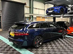 Used 2023 Jaguar Xf R-Dynamic Se Sportbrake Blue - Interior and Exterior details 9