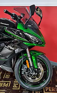 Used 2023 Kawasaki Ninja 1000 Sx Green - Interior and Exterior details 12