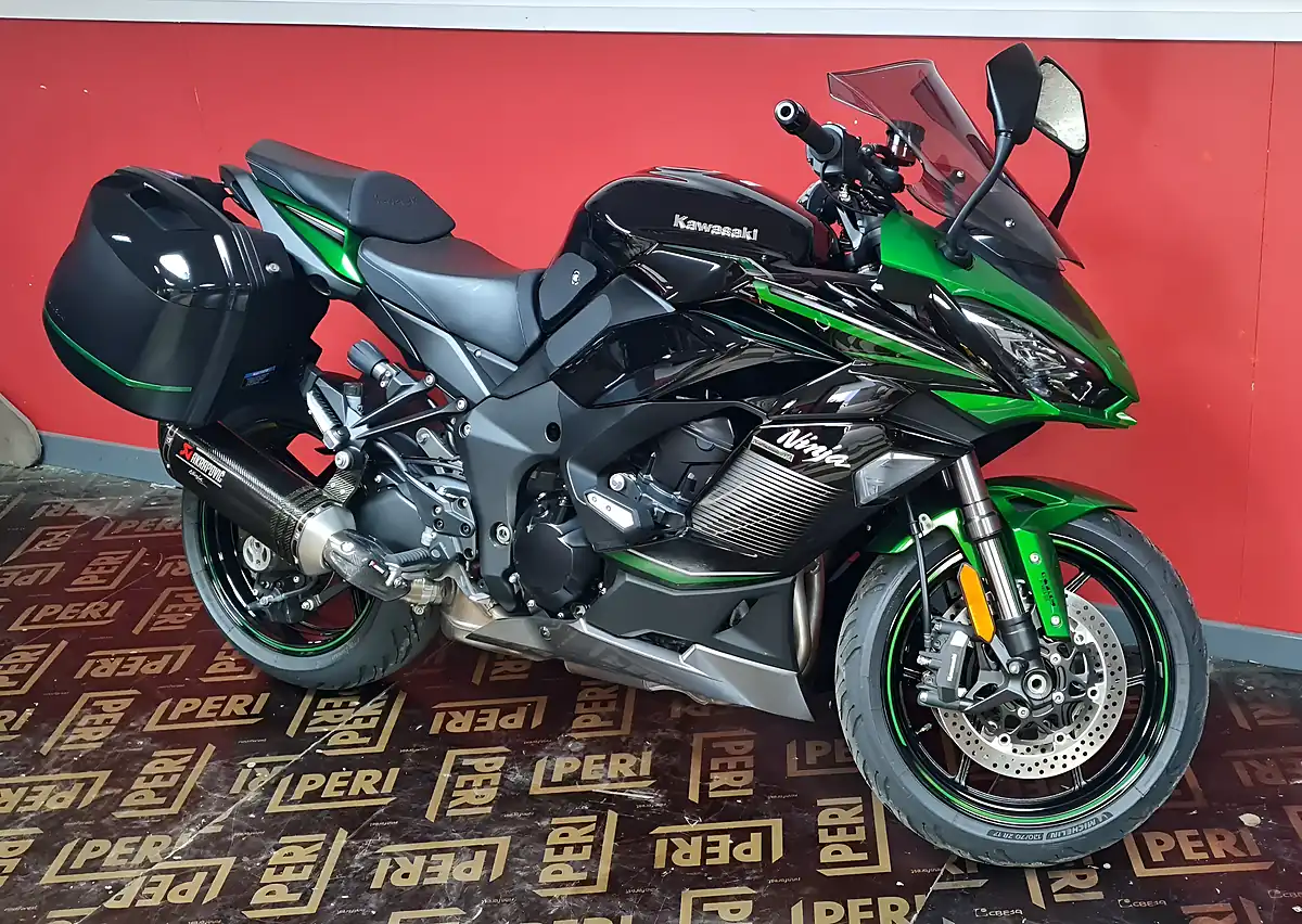Used 2023 Kawasaki Ninja 1000 Sx Green - Interior and Exterior details 13