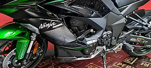 Used 2023 Kawasaki Ninja 1000 Sx Green - Interior and Exterior details 14