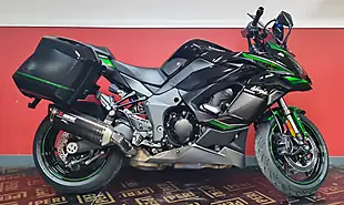 Used 2023 Kawasaki Ninja 1000 Sx Green - Interior and Exterior details 5