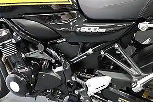 Used 2023 Kawasaki Z900 RS Yellow Ball Black/Yellow - Interior and Exterior details 12