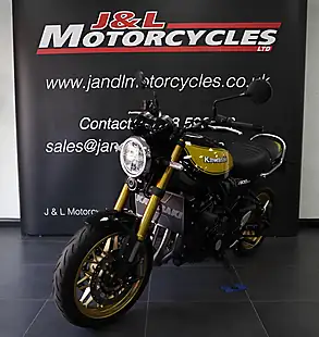 Used 2023 Kawasaki Z900 RS Yellow Ball Black/Yellow - Interior and Exterior details 5