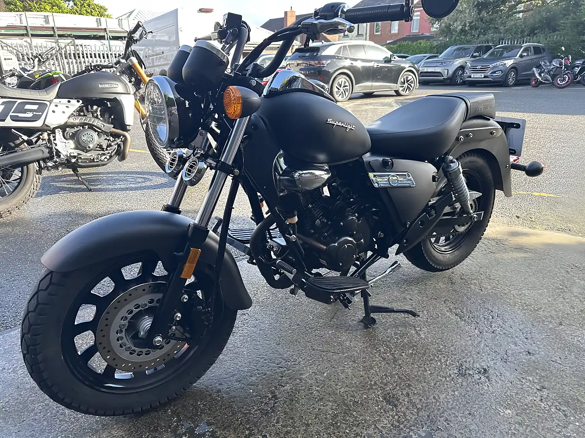 Used 2023 Keeway Superlight 125 Black - Interior and Exterior details 19