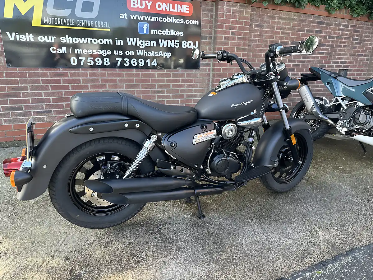 Used 2023 Keeway Superlight 125 Black - Interior and Exterior details 4