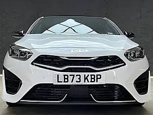 Used 2023 Kia Ceed GT-Line S White - Interior and Exterior details 13