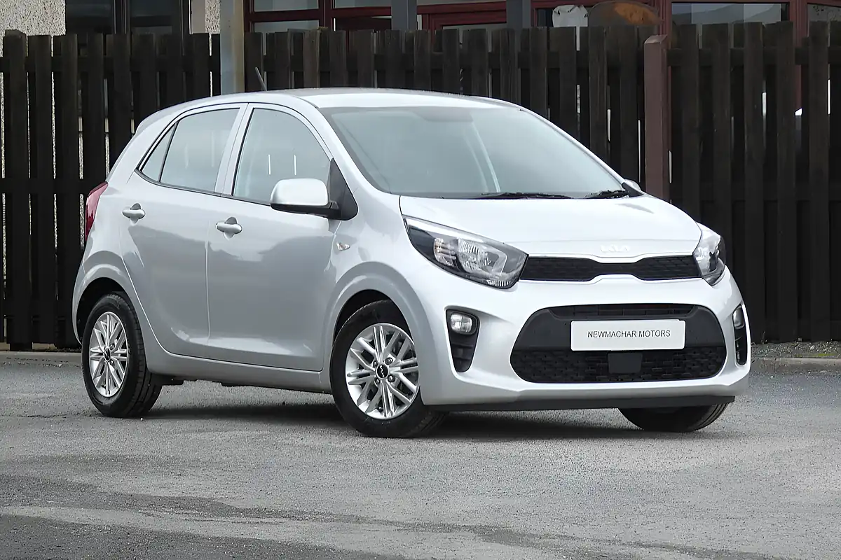 Used 2023 Kia Picanto 2 Silver - Front View