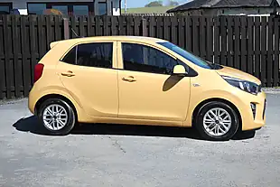 Used 2023 Kia Picanto 2 Yellow - Interior and Exterior details 2
