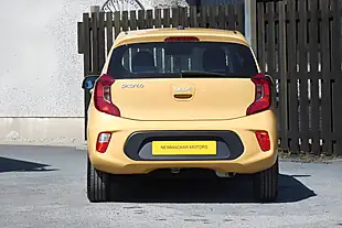 Used 2023 Kia Picanto 2 Yellow - Interior and Exterior details 3