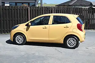 Used 2023 Kia Picanto 2 Yellow - Interior and Exterior details 5