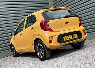 Used 2023 Kia Picanto 3 Yellow - Interior and Exterior details 12