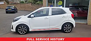 Used 2023 Kia Picanto GT-Line White - Interior and Exterior details 2