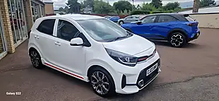 Used 2023 Kia Picanto GT-Line White - Interior and Exterior details 3