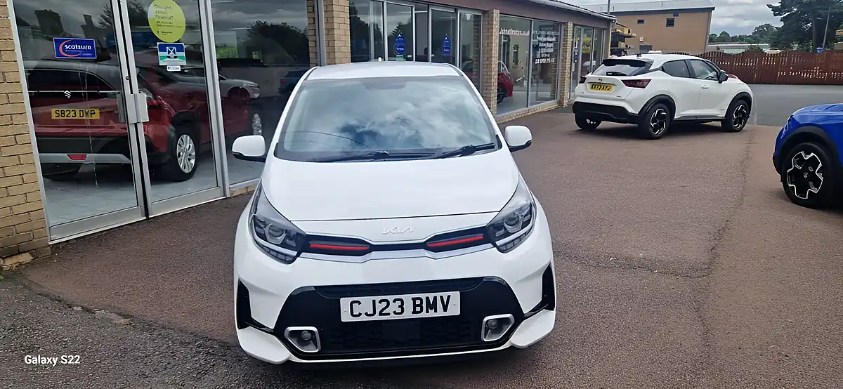 Used 2023 Kia Picanto GT-Line White - Interior and Exterior details 4