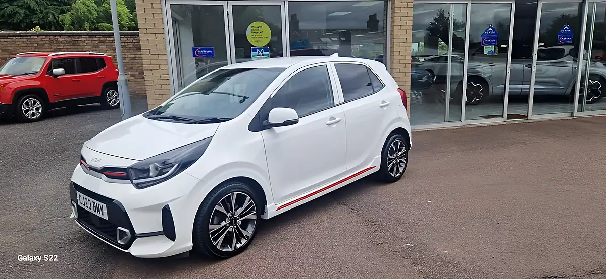 Used 2023 Kia Picanto GT-Line White - Interior and Exterior details 5