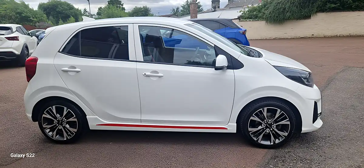 Used 2023 Kia Picanto GT-Line White - Interior and Exterior details 6
