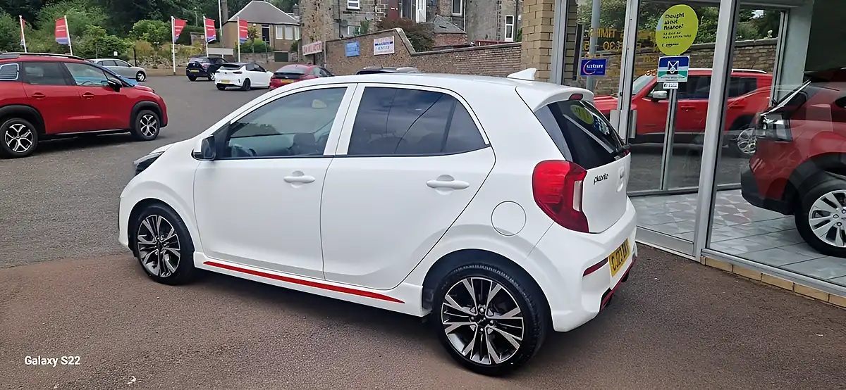 Used 2023 Kia Picanto GT-Line White - Interior and Exterior details 7