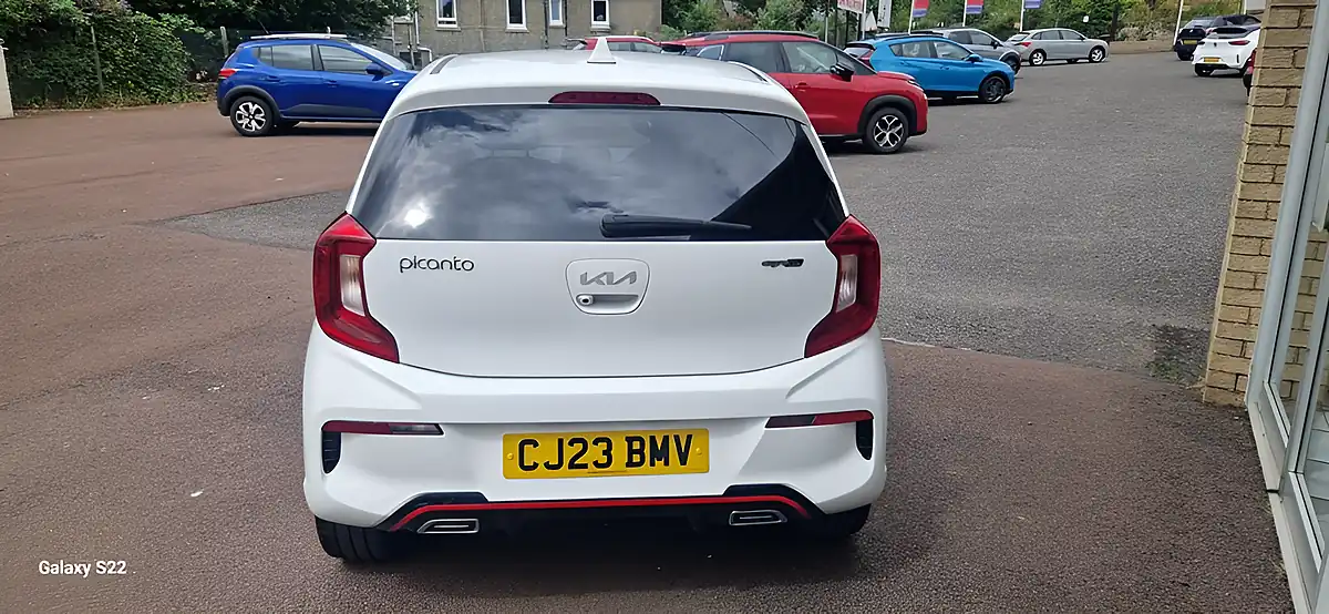 Used 2023 Kia Picanto GT-Line White - Interior and Exterior details 8