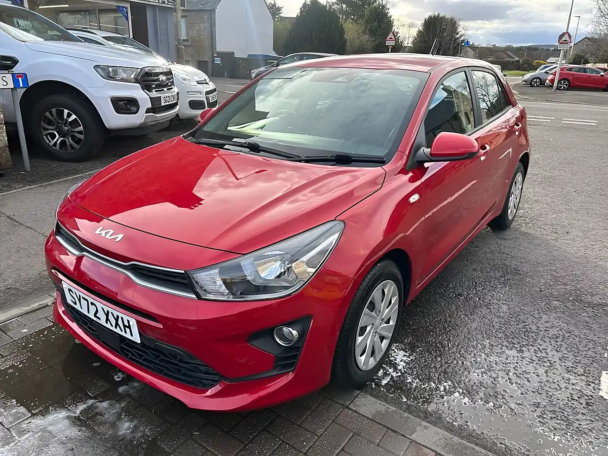Used 2023 Kia Rio 1 Red - Interior and Exterior details 2