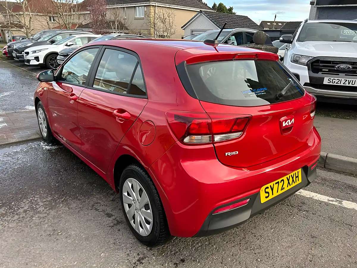 Used 2023 Kia Rio 1 Red - Interior and Exterior details 3