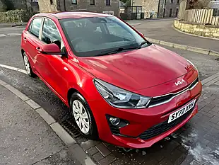 Used 2023 Kia Rio 1 Red - Interior and Exterior details 4
