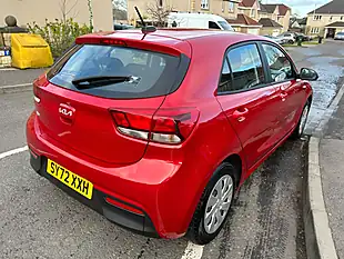 Used 2023 Kia Rio 1 Red - Interior and Exterior details 5
