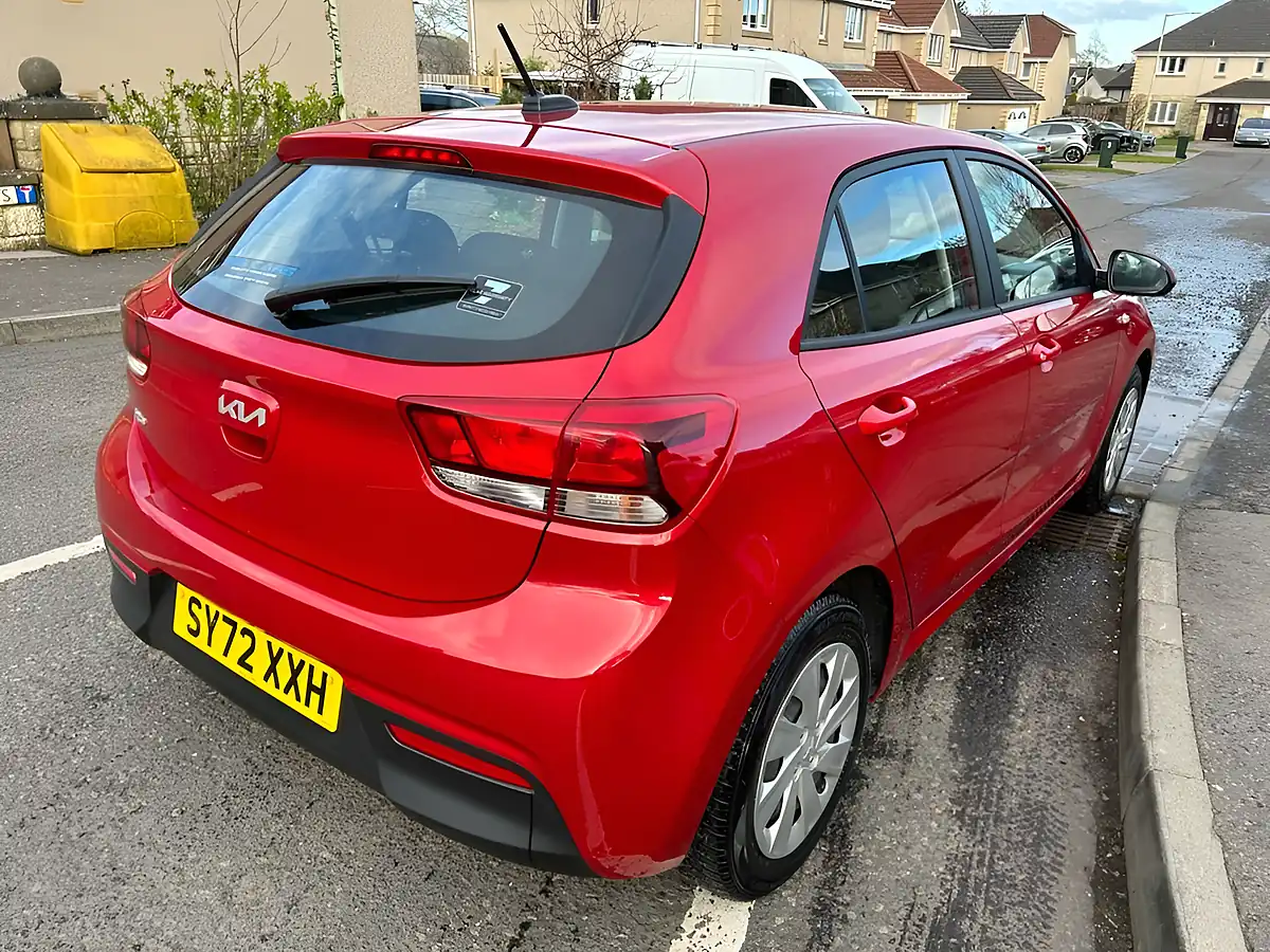 Used 2023 Kia Rio 1 Red - Interior and Exterior details 5
