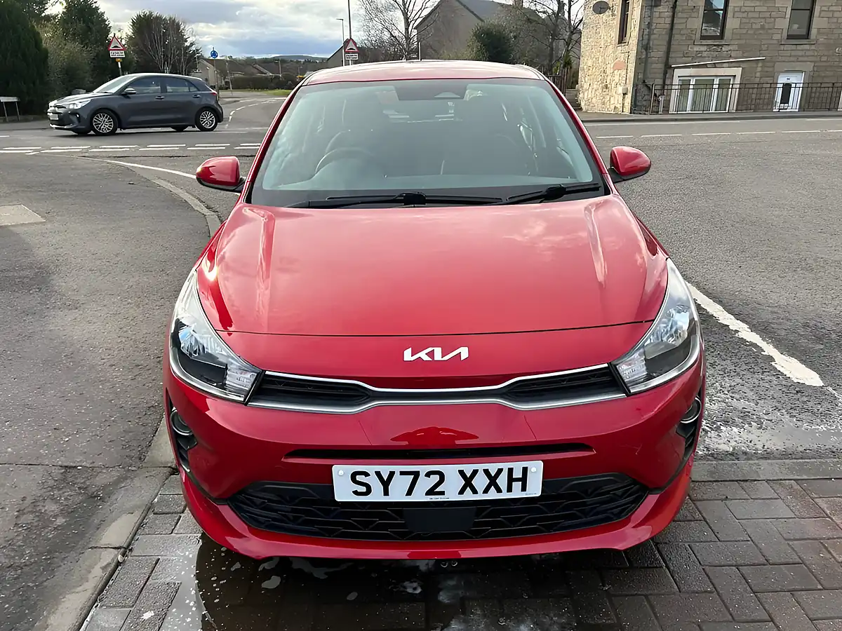 Used 2023 Kia Rio 1 Red - Interior and Exterior details 6