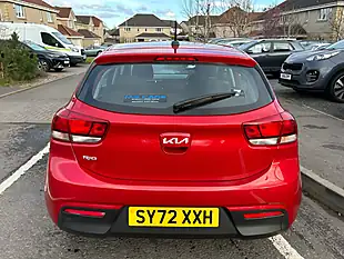Used 2023 Kia Rio 1 Red - Interior and Exterior details 7
