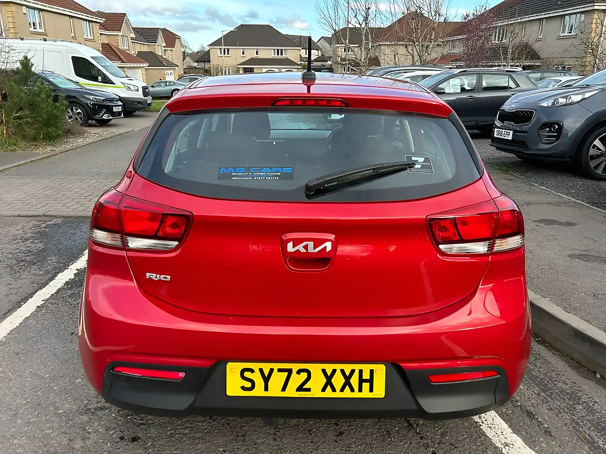 Used 2023 Kia Rio 1 Red - Interior and Exterior details 7