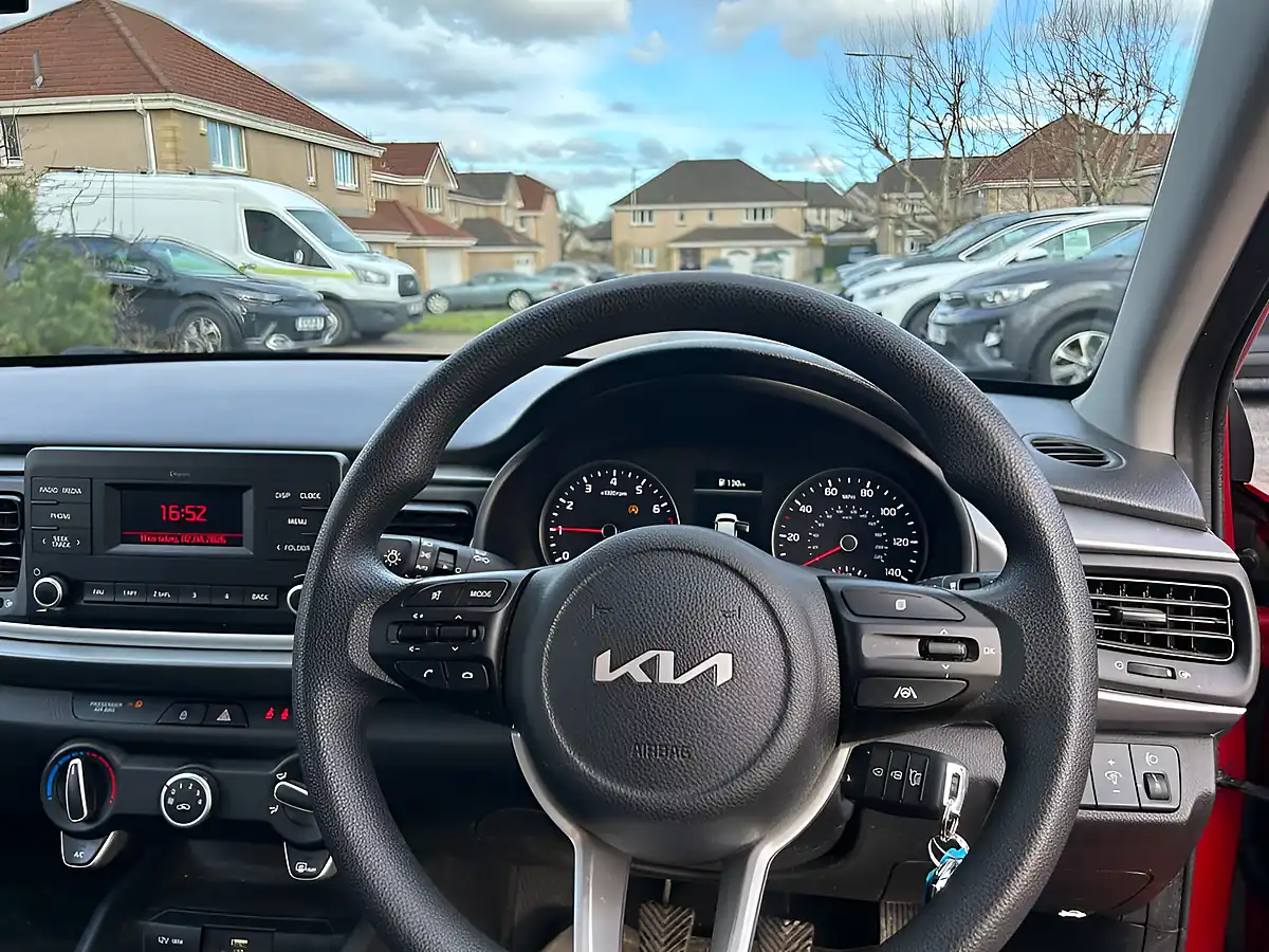 Used 2023 Kia Rio 1 Red - Interior and Exterior details 8