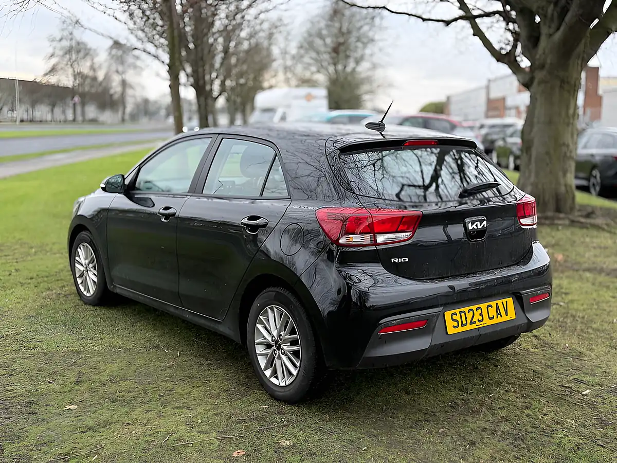 Used 2023 Kia Rio 2 Black - Interior and Exterior details 6