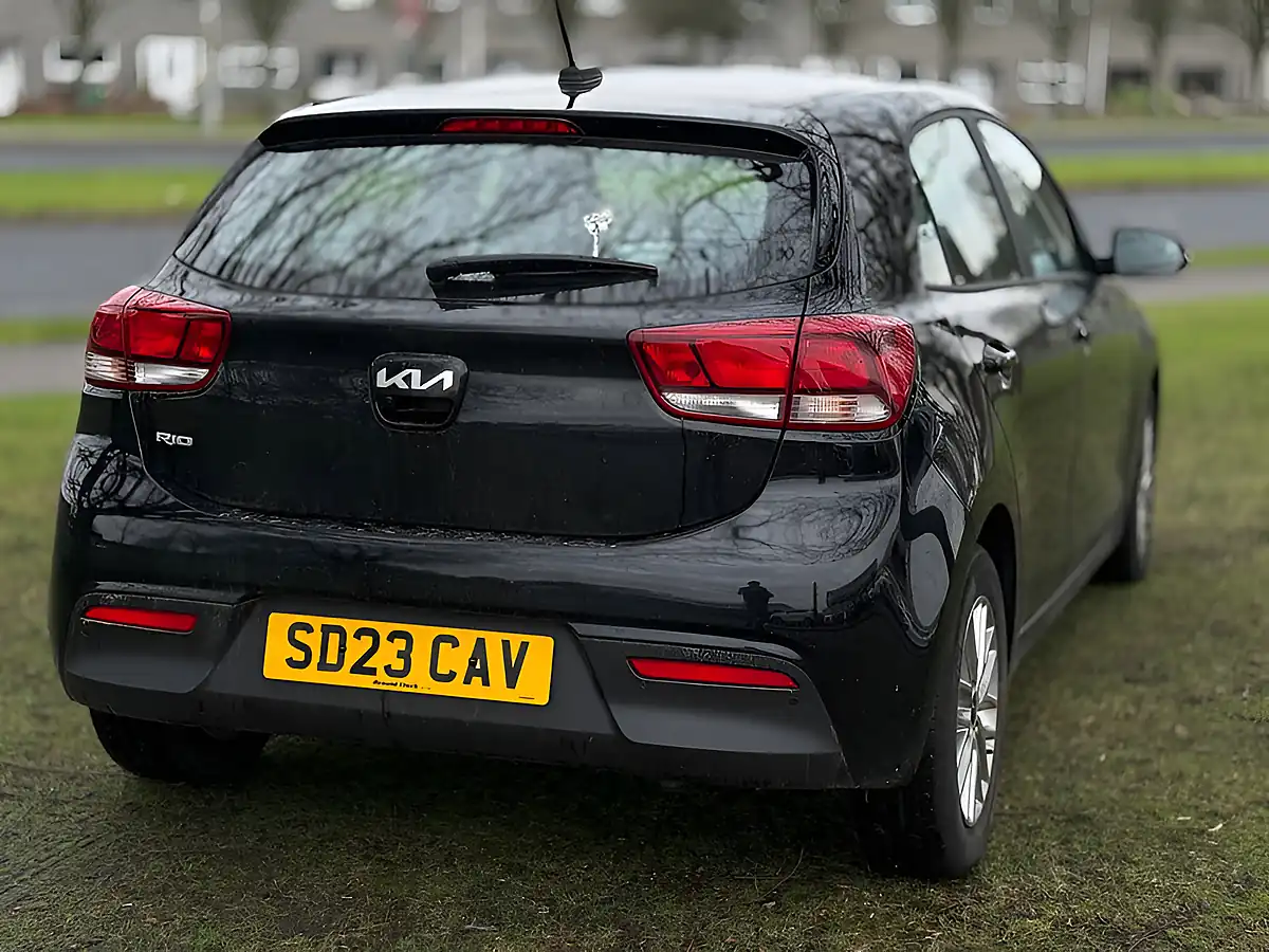 Used 2023 Kia Rio 2 Black - Interior and Exterior details 7