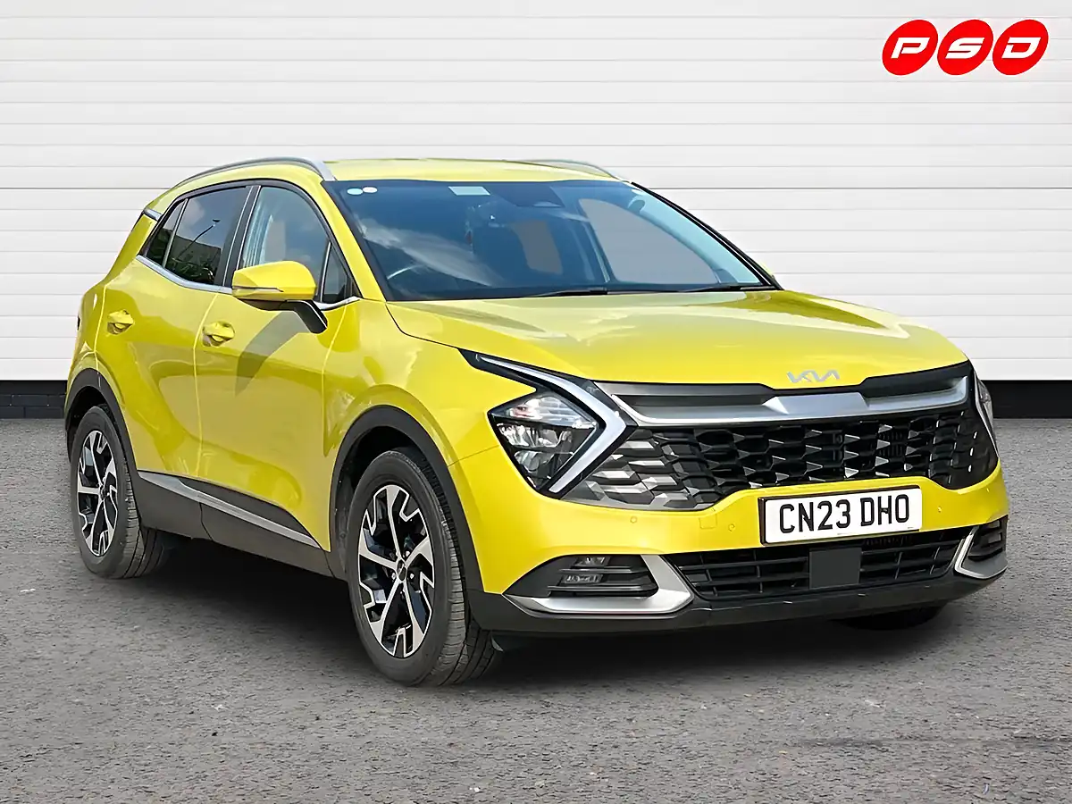Used 2023 Kia Sportage 3 Splash Lemon - Front View