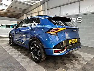 Used 2023 Kia Sportage GT-Line Blue - Interior and Exterior details 10