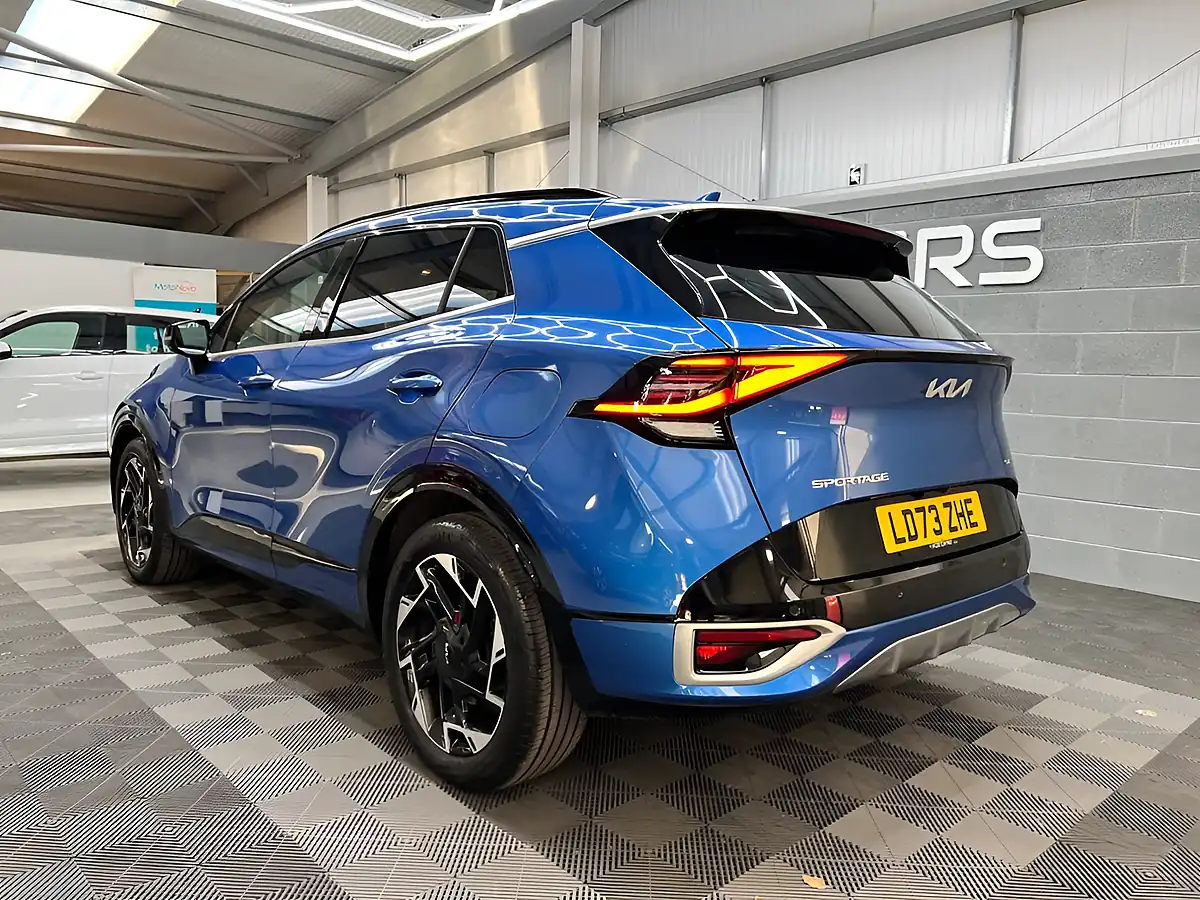 Used 2023 Kia Sportage GT-Line Blue - Interior and Exterior details 10