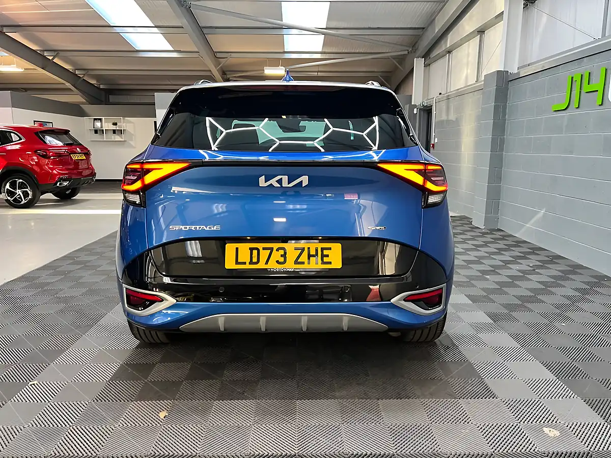 Used 2023 Kia Sportage GT-Line Blue - Interior and Exterior details 11