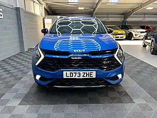Used 2023 Kia Sportage GT-Line Blue - Interior and Exterior details 4