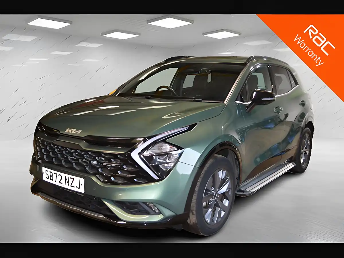 Used 2023 Kia Sportage GT-Line Experience Green - Front View
