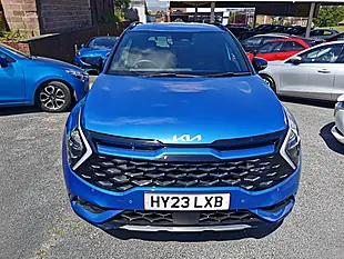 Used 2023 Kia Sportage GT-Line Flame Blue - Interior and Exterior details 2