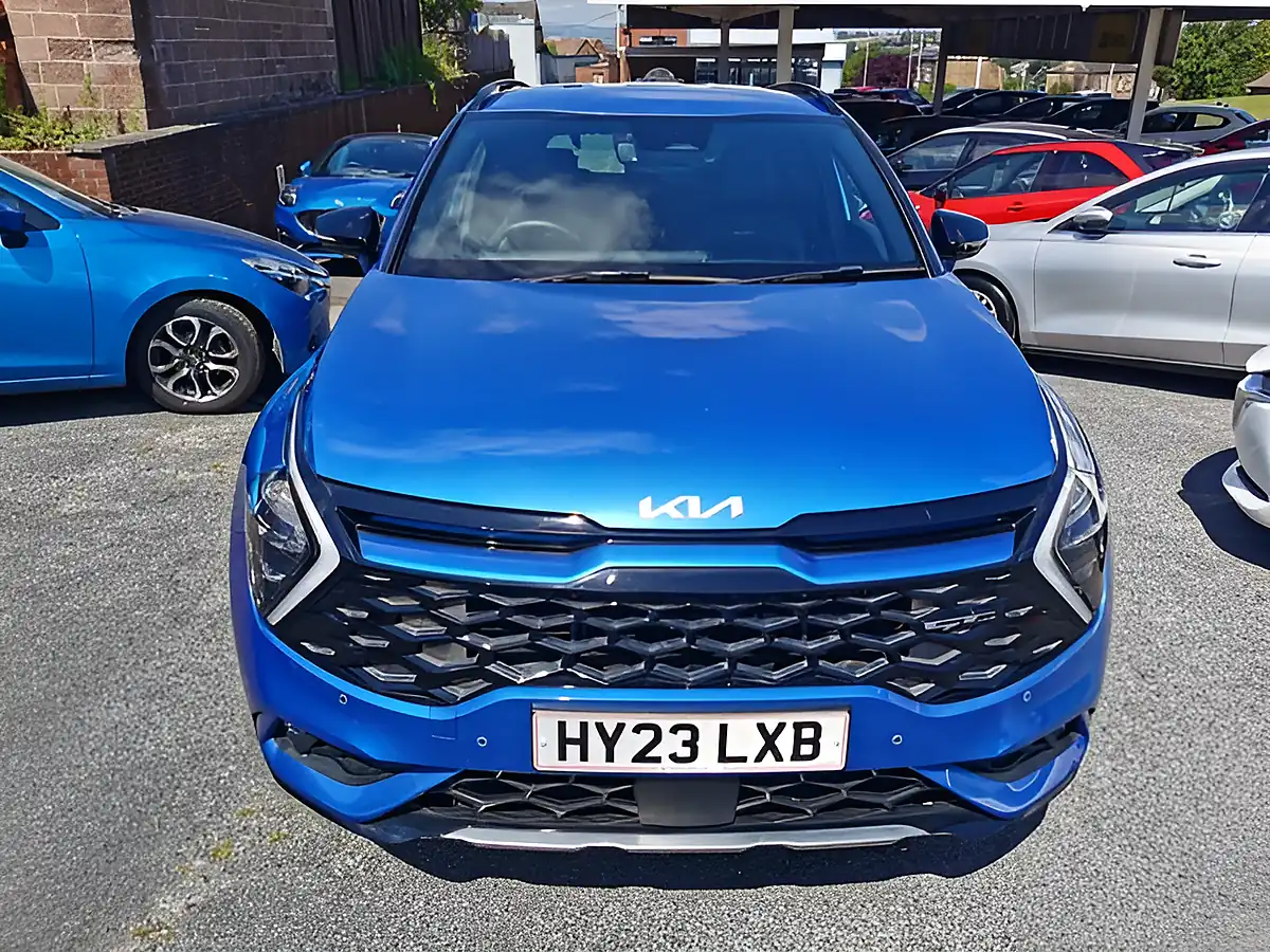 Used 2023 Kia Sportage GT-Line Flame Blue - Interior and Exterior details 2