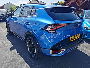 Used 2023 Kia Sportage GT-Line Flame Blue - Interior and Exterior details 5