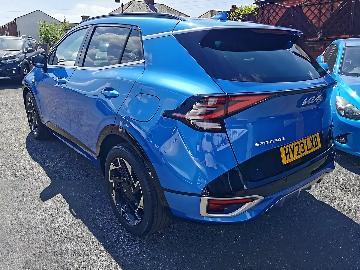 Used 2023 Kia Sportage GT-Line Flame Blue - Interior and Exterior details 5