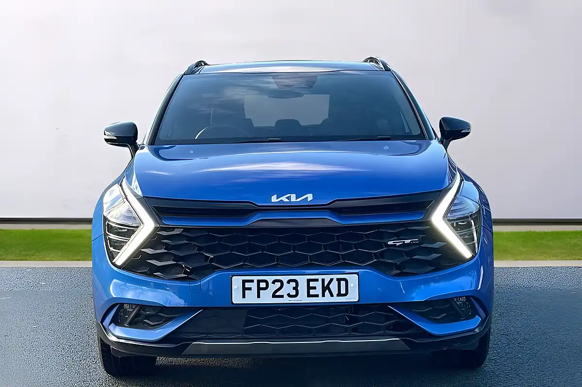 Used 2023 Kia Sportage GT-Line S Blue - Interior and Exterior details 2