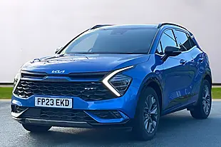 Used 2023 Kia Sportage GT-Line S Blue - Interior and Exterior details 3